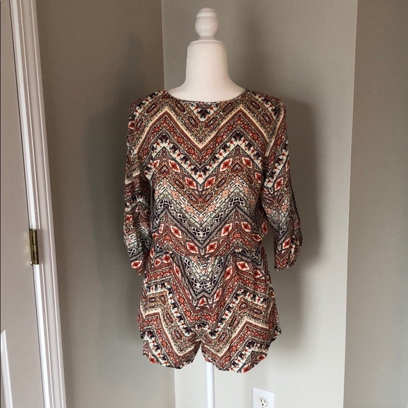Tribal print romper - Picture 4 of 8